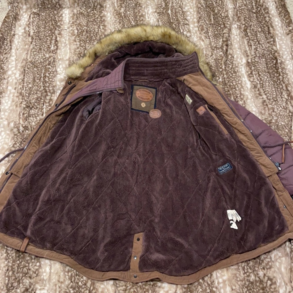 Thick winter coat
